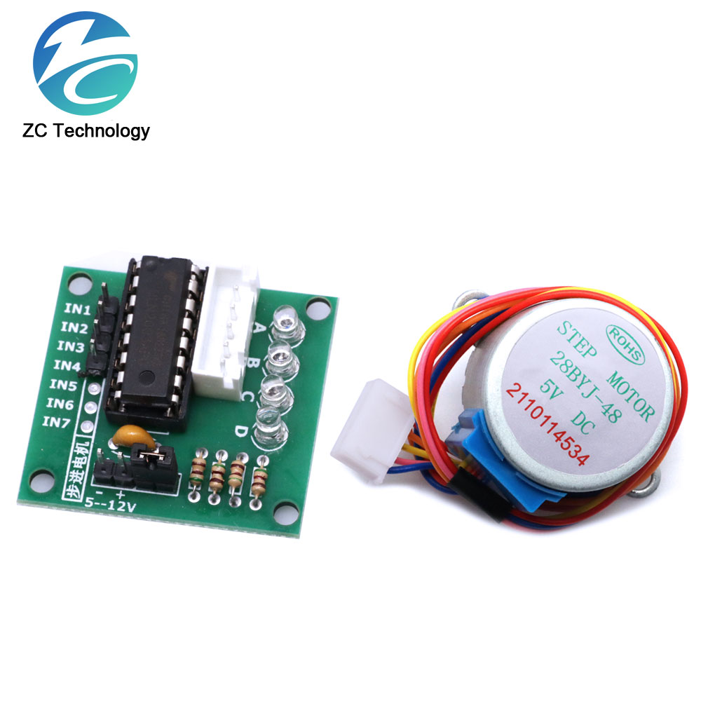 1 الكثير 28BYJ-48-5V 4 المرحلة - مراجعة Stepper Motor 28Byj وسعره