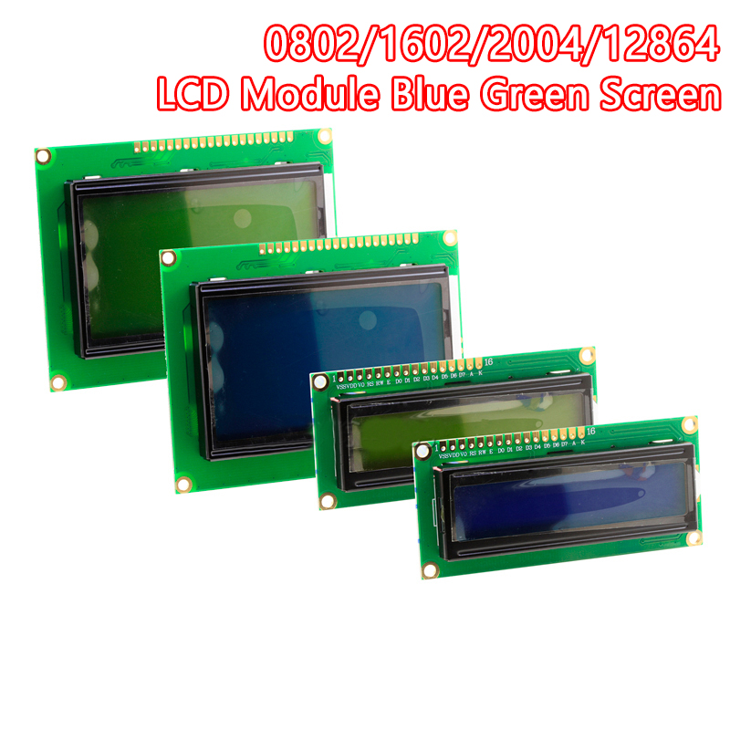 وحدة LCD الأزرق شاشة خضراء لار - مراجعة Lcd 1602 وسعره