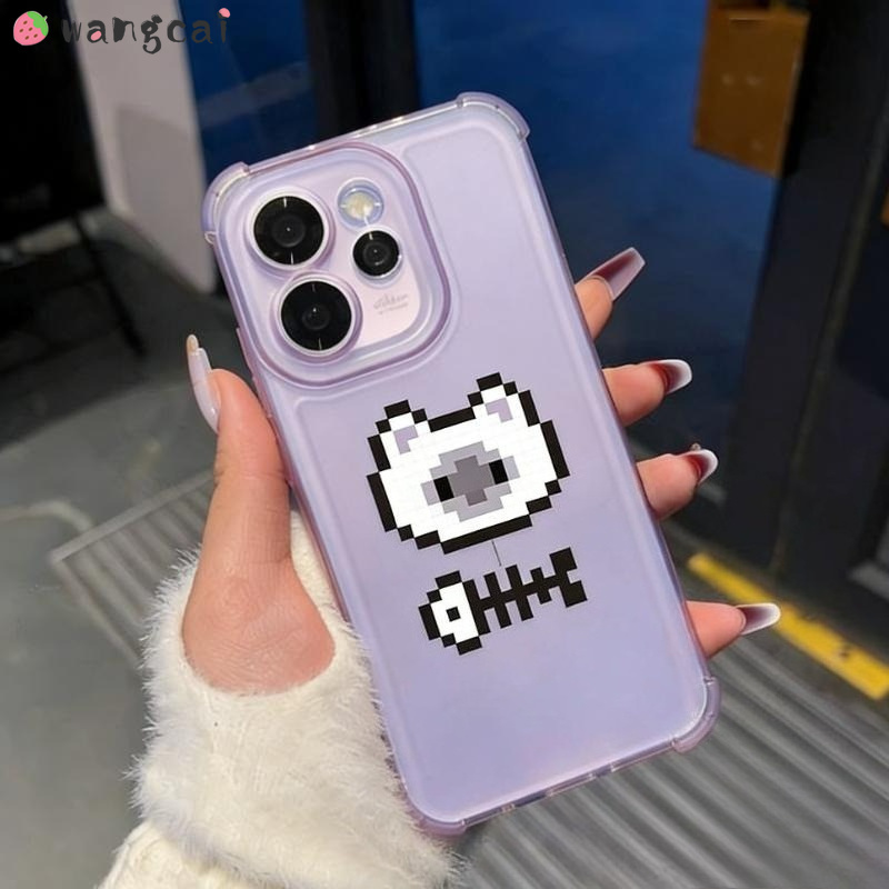 غطاء هاتف شفاف ناعم بتصميم قطة - مراجعة Neopixel وسعره