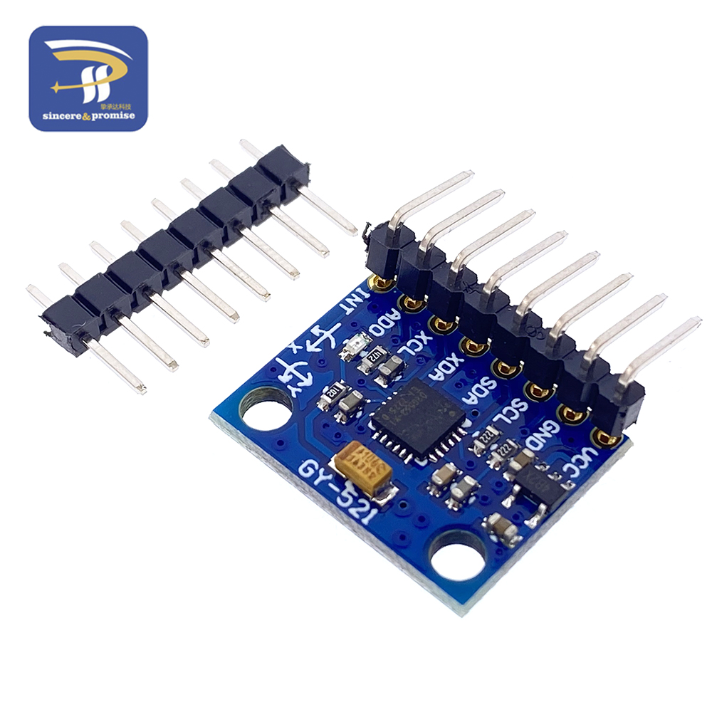 1 مجموعة IIC I2C GY-521 MPU-60 - مراجعة Mpu6050 وسعره