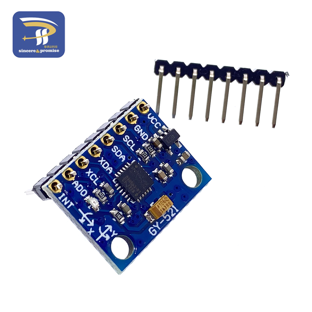 1 مجموعة IIC I2C GY-521 MPU-60 - مراجعة Mpu6050 وسعره