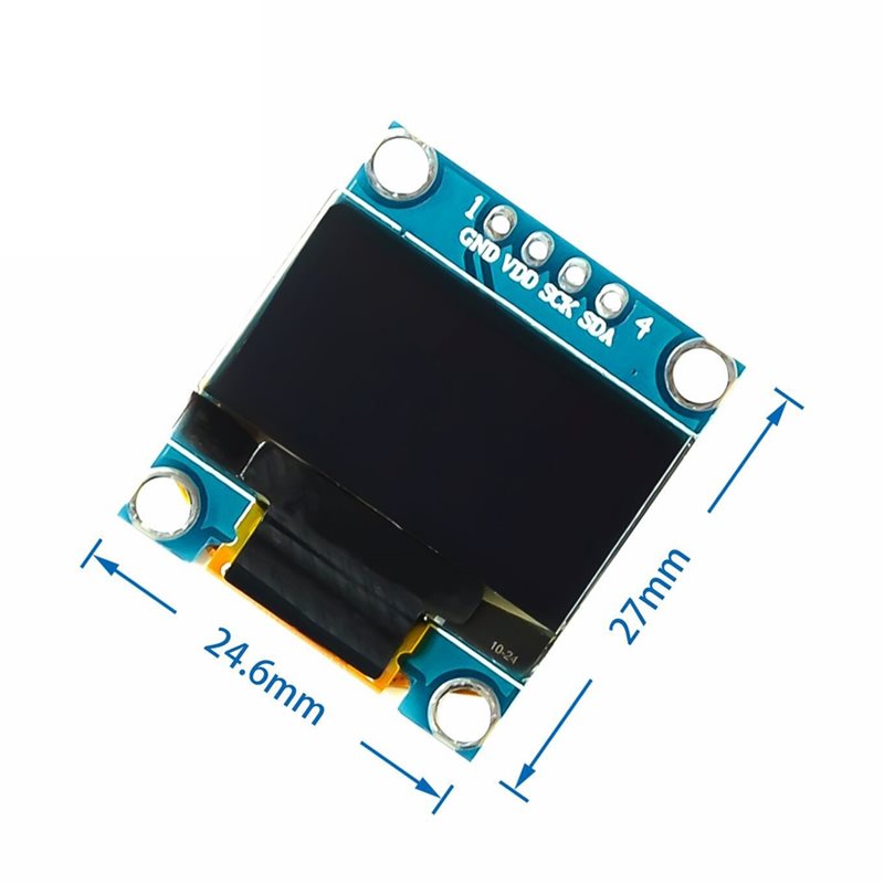 5 قطع وحدة عرض OLED مقاس 0.96  - مراجعة Oled Display 0.96 وسعره